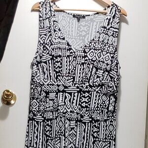 Relativity Tribal Print Maxi Dress.